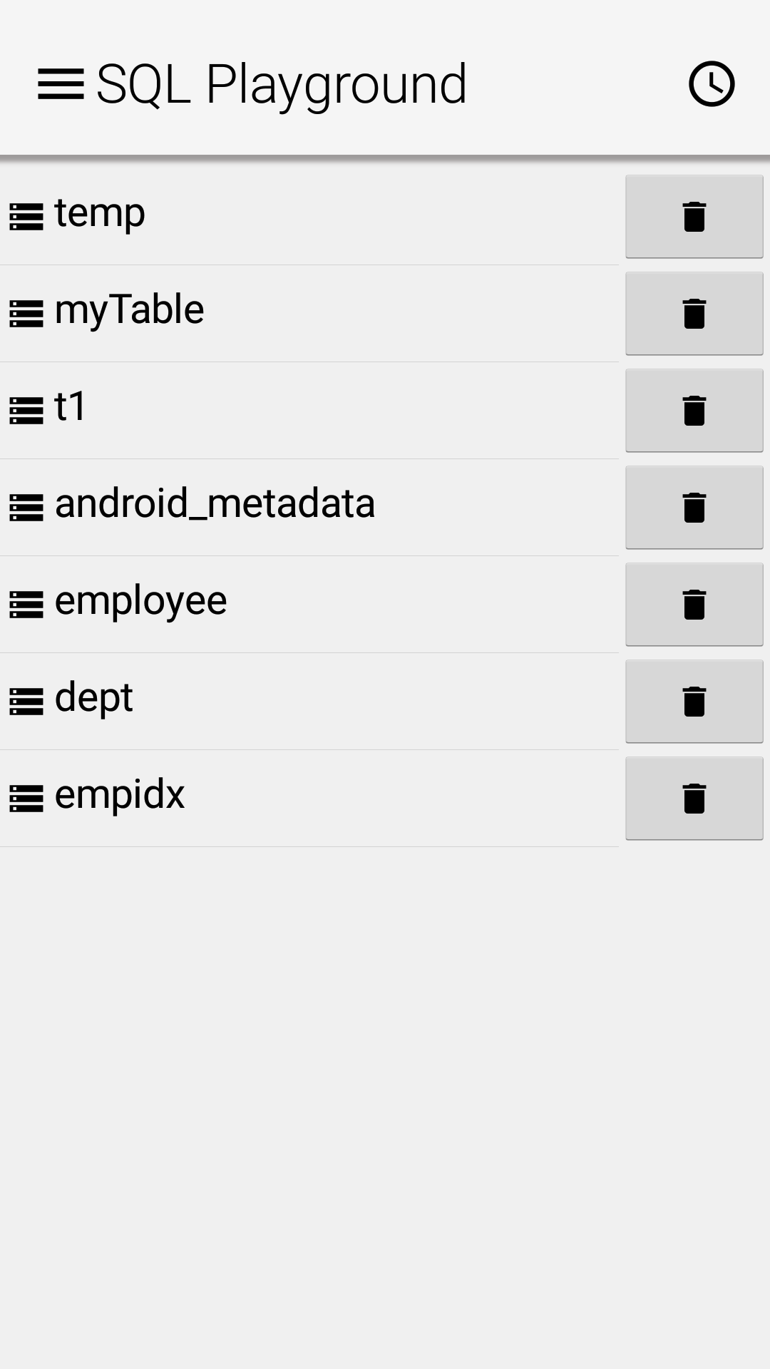 SQL PLAYGROUND – SQL TUTORIAL IN THE BROWSER, IPHONE (IOS), ANDROID, WINDOWS…